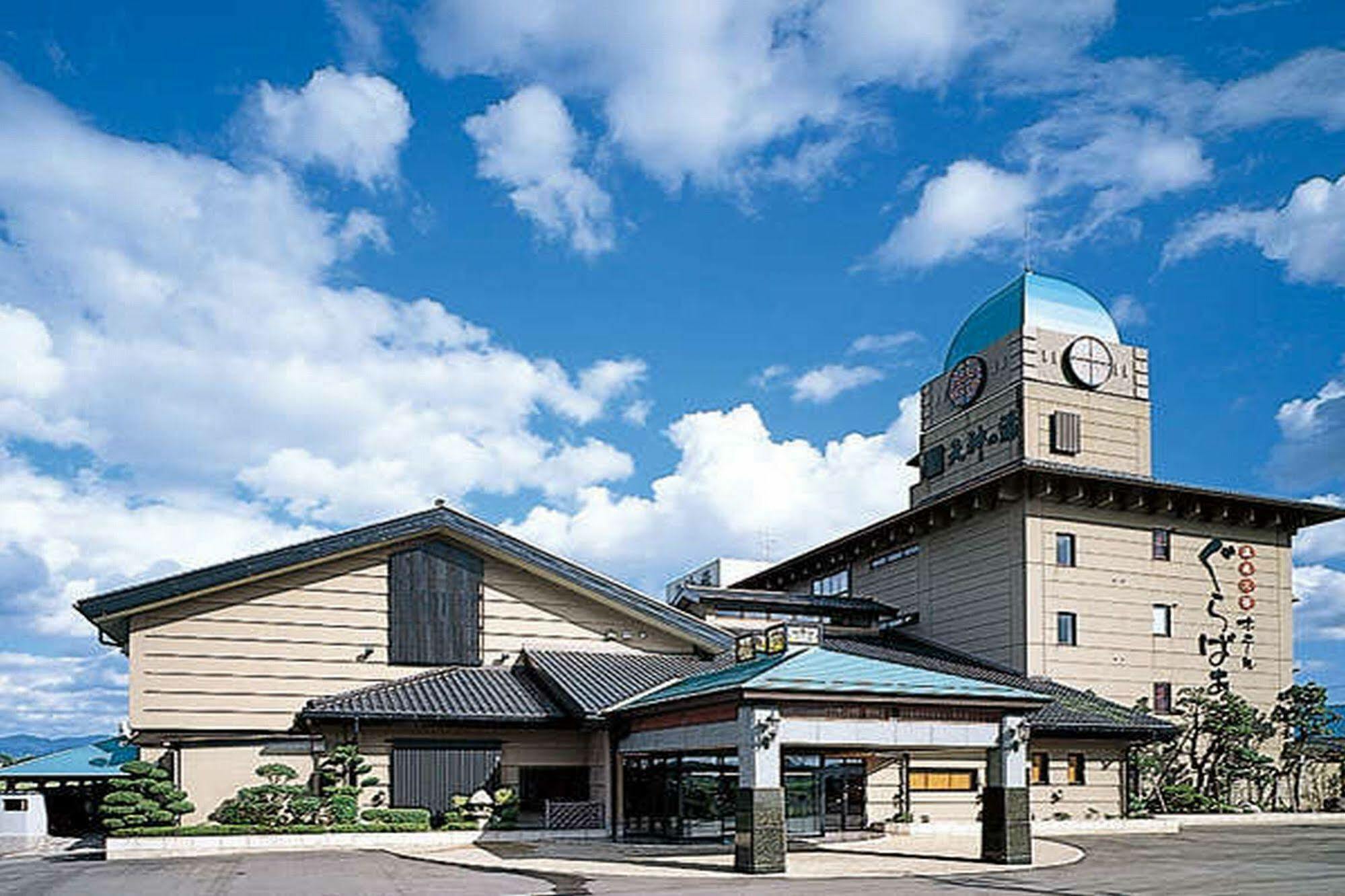 Awara Onsen Hot Spring Koubou Gurabaatei Hotel Bagian luar foto