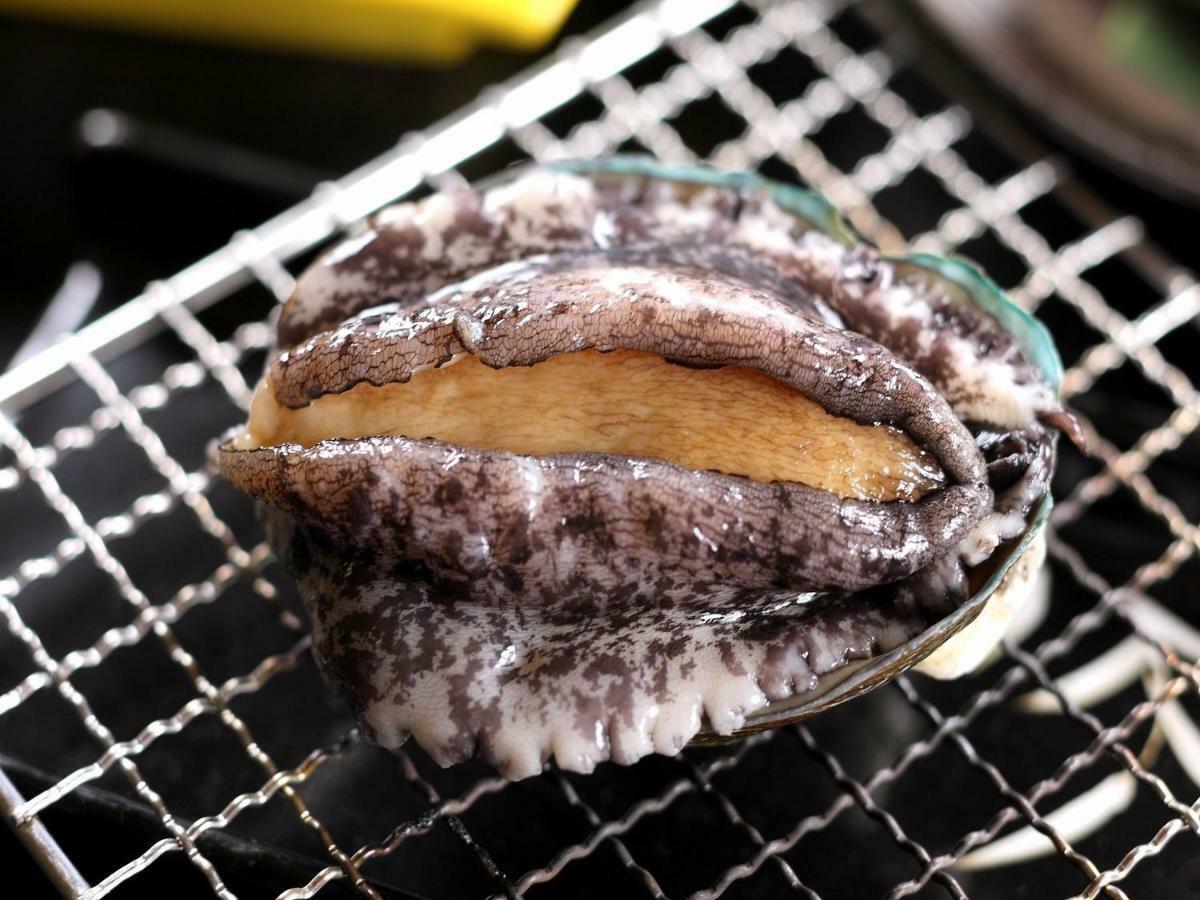 Awara Onsen Hot Spring Koubou Gurabaatei Hotel Bagian luar foto